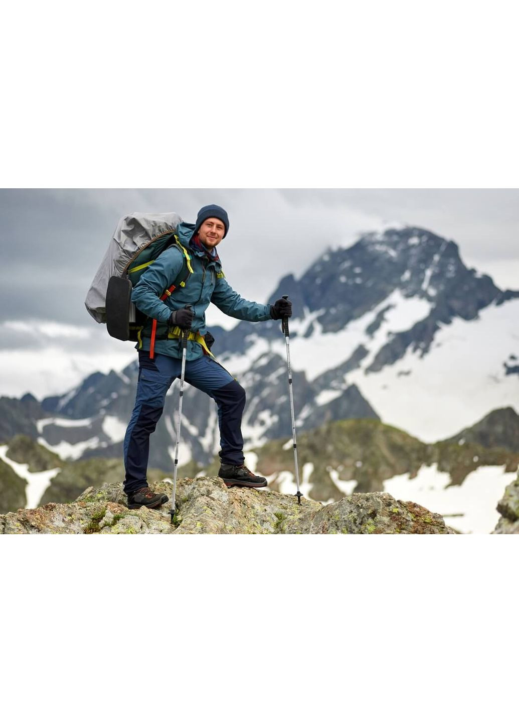 Трекінгові палиці Nordend сріблясті Hop-Sport (361952900)