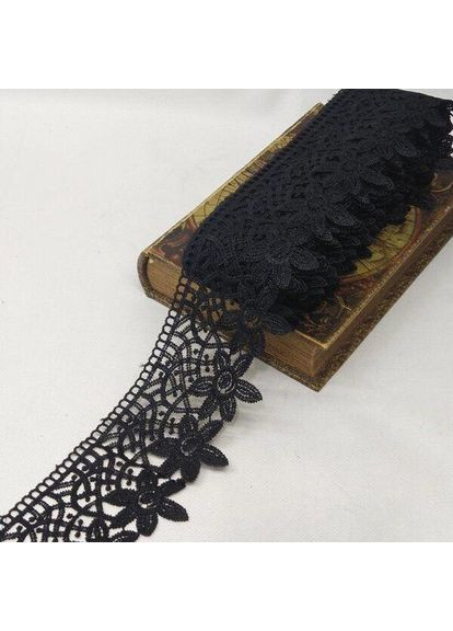 Мереживо макраме 9см (13 м) Колір чорний (729-93-039) Plus-plus (352749469)