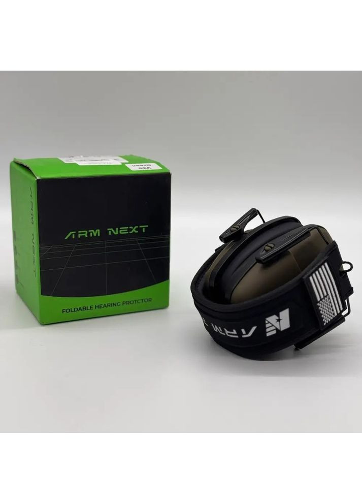 Активні навушники для стрільби ARM NEXT з шумозаглушенням 25 дБ-захист слуху для стрільців, будівництва ( ) China (351854999)