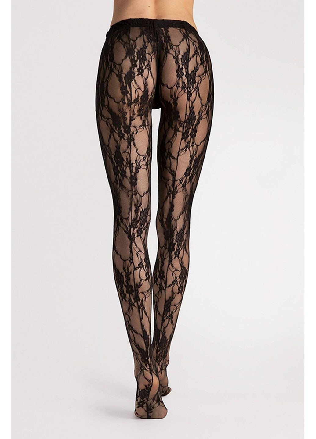 Колготки мереживні з квітковим принтом Donatella I5000 Fiore (351584285)