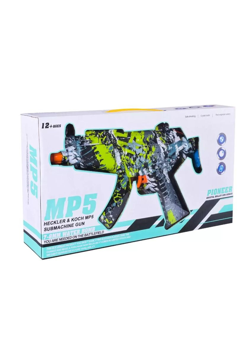 Игрушка автомат стреляет гелевыми пулями и аксессуары M01D аккумулятор в ассортименте No Brand (362436016)