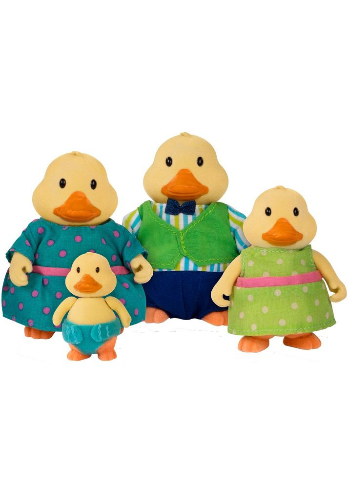 Набор фигурок Семья Уток + Книга (6259) Li'l Woodzeez (322906786)