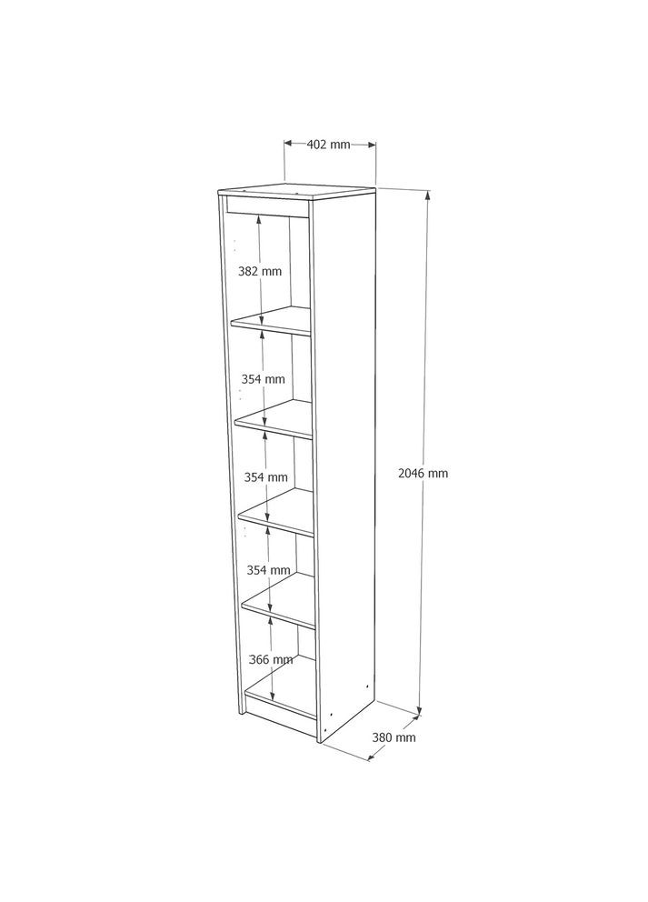 Шафа-пенал закрита Сіті-400 (EVR-071094) Еверест (329296575)