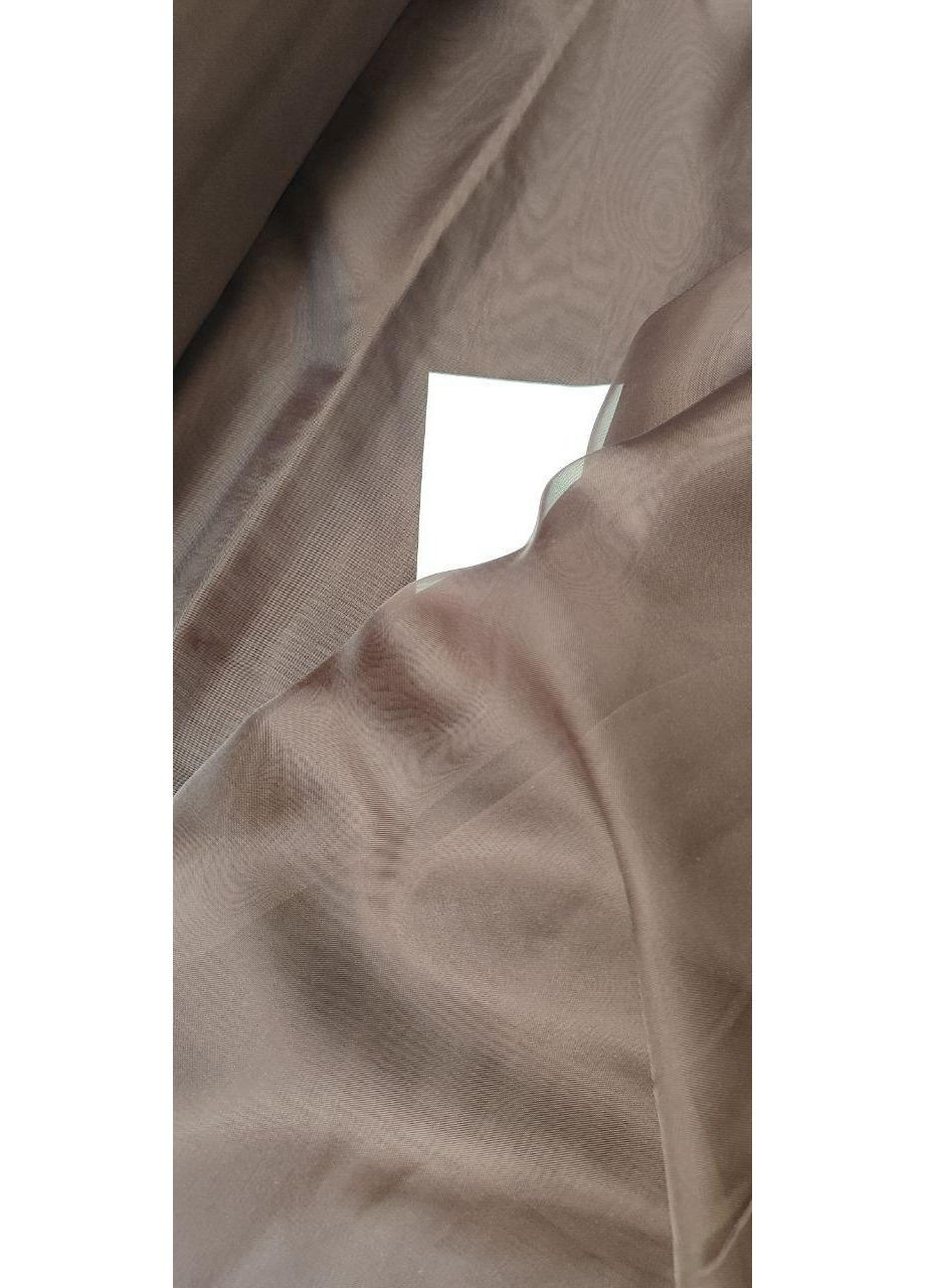 Тюль шифон шоколадний без обважнювача 700х220 No Brand (353834069)