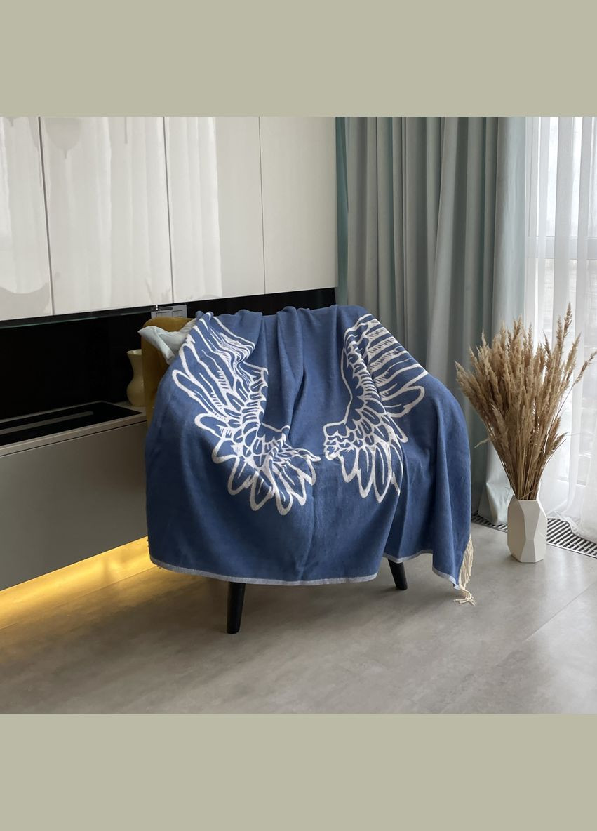 Плед Wings хлопковый 140х200 см (653590756125) SoundSleep (299232809)