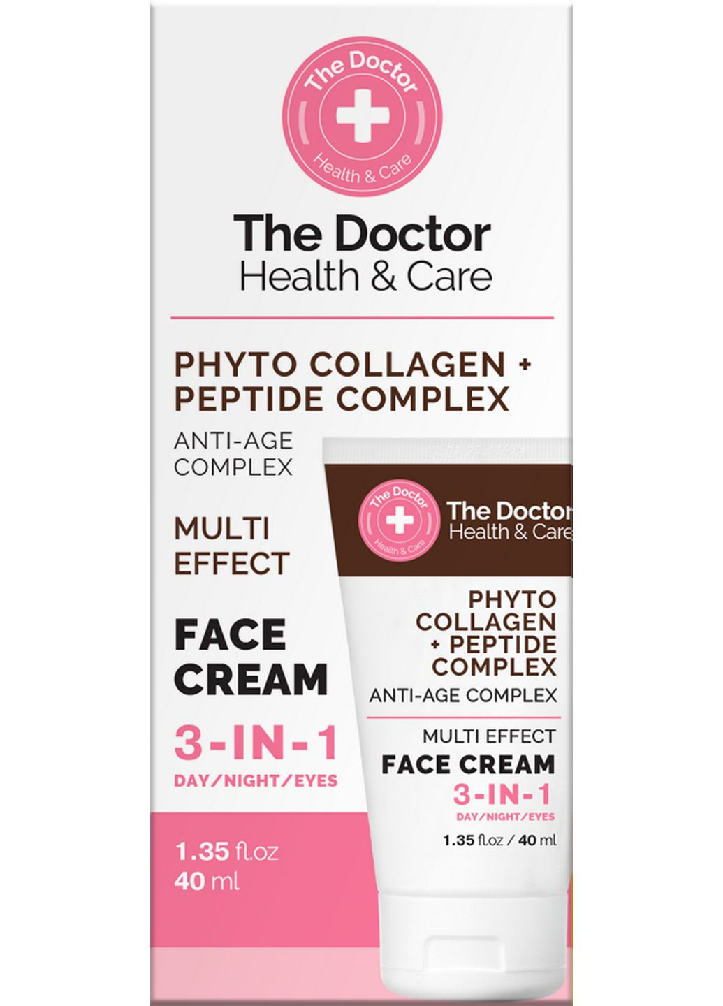 The Doctor Health & Care Крем для лица 3 в 1 PHYTO COLLAGEN-PEPTIDE COMPLEX 40 мл — Крем, Украина (299399193)