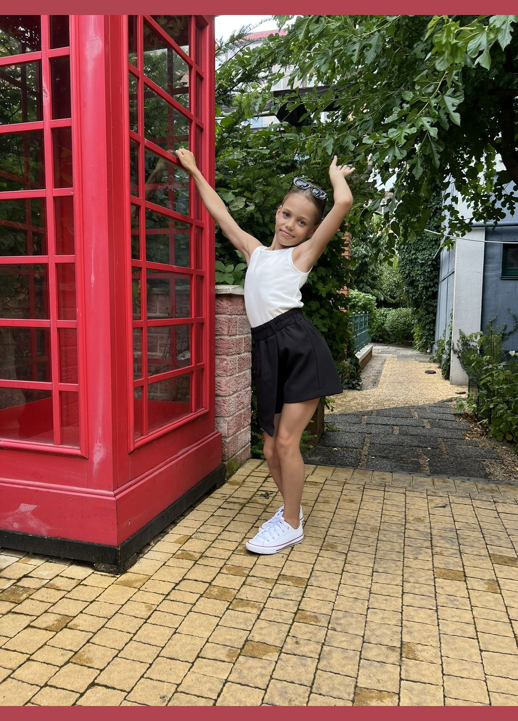 Юбка-шорты для девочки на рост 128-158 No Brand (346058482)