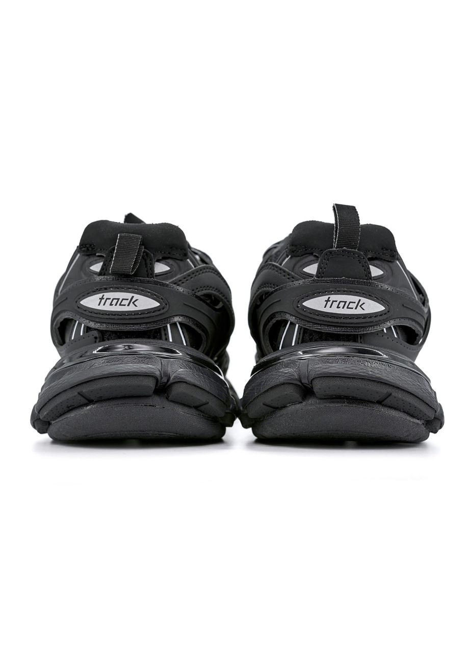 Білі Осінні кросівки balenciaga track black 542023 w баленсіага тріпл блек No Brand