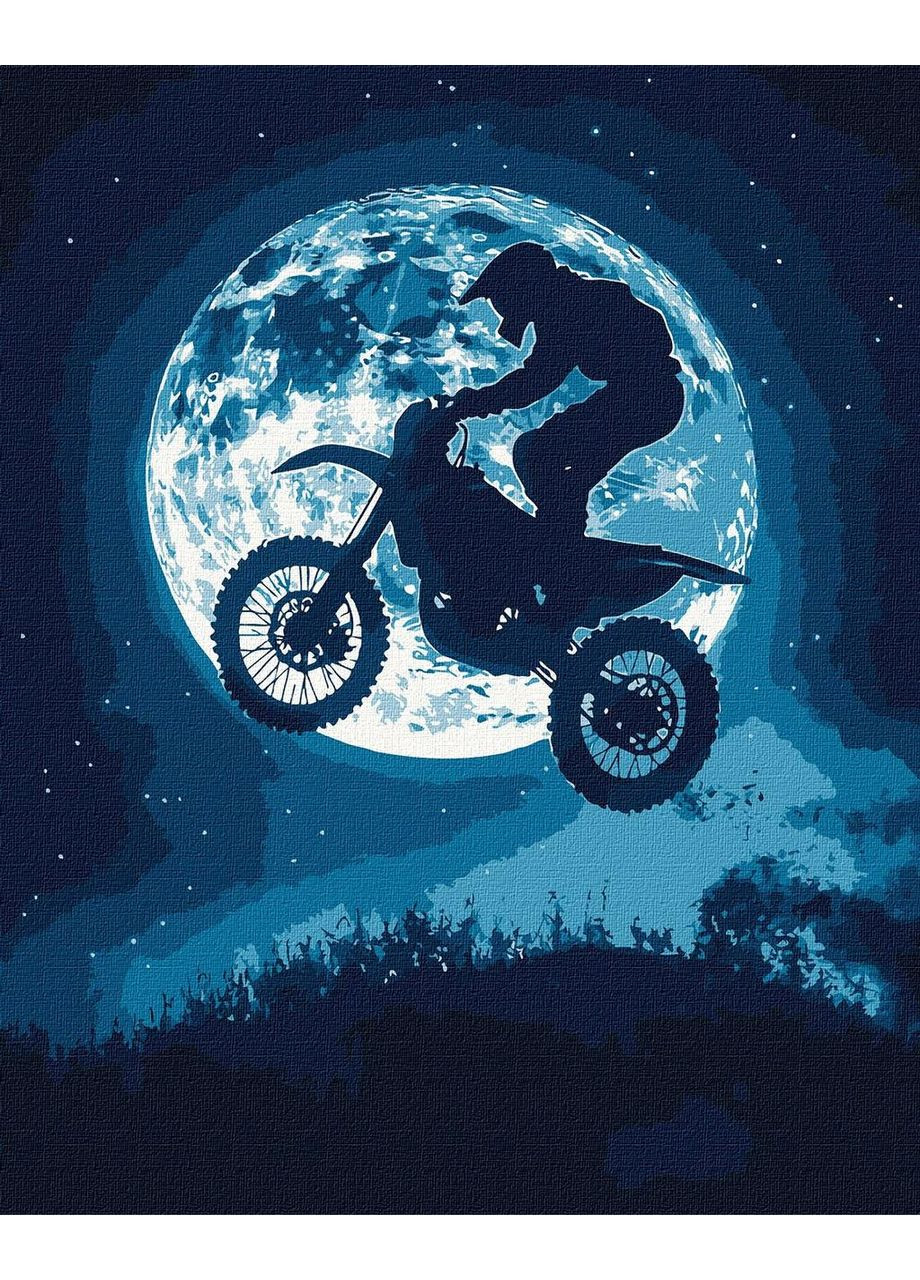 Картина по номерам Драйв ночью с красками металлик 40*50 см KHO 8580 Ідейка (362534446)