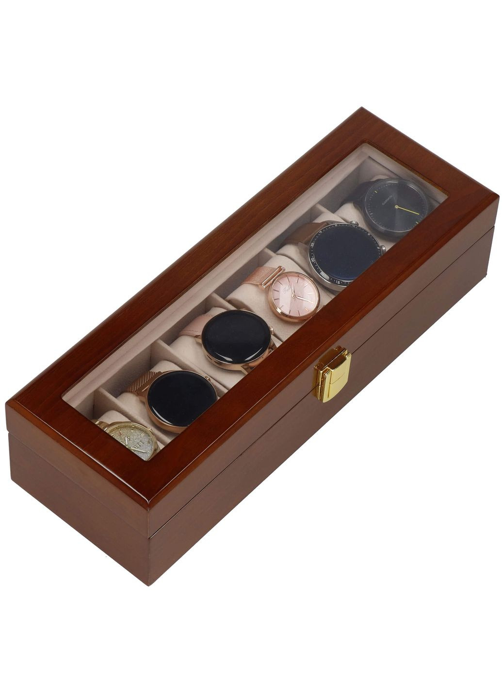 Скринька (органайзер) для зберігання годинників 31.5 x 11 x 8 см Springos ha1068 (290254615)