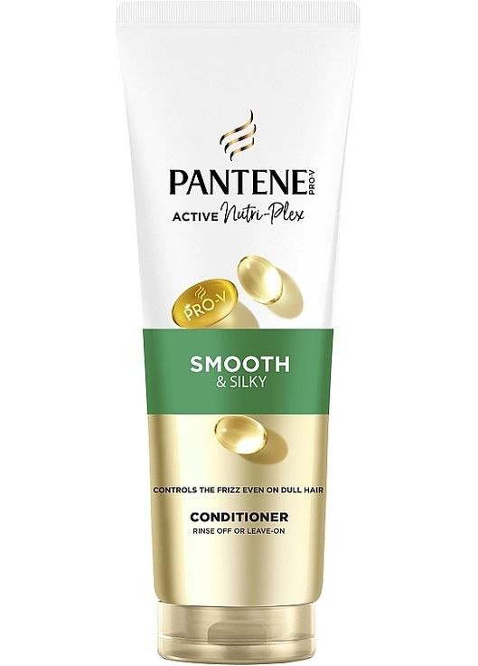Бальзам-ополіскувач для тьмяного волосся "Гладке та шовковисте" Pro-V Smooth & Silky 275ml (1446599-27122369) Pantene (368637215)