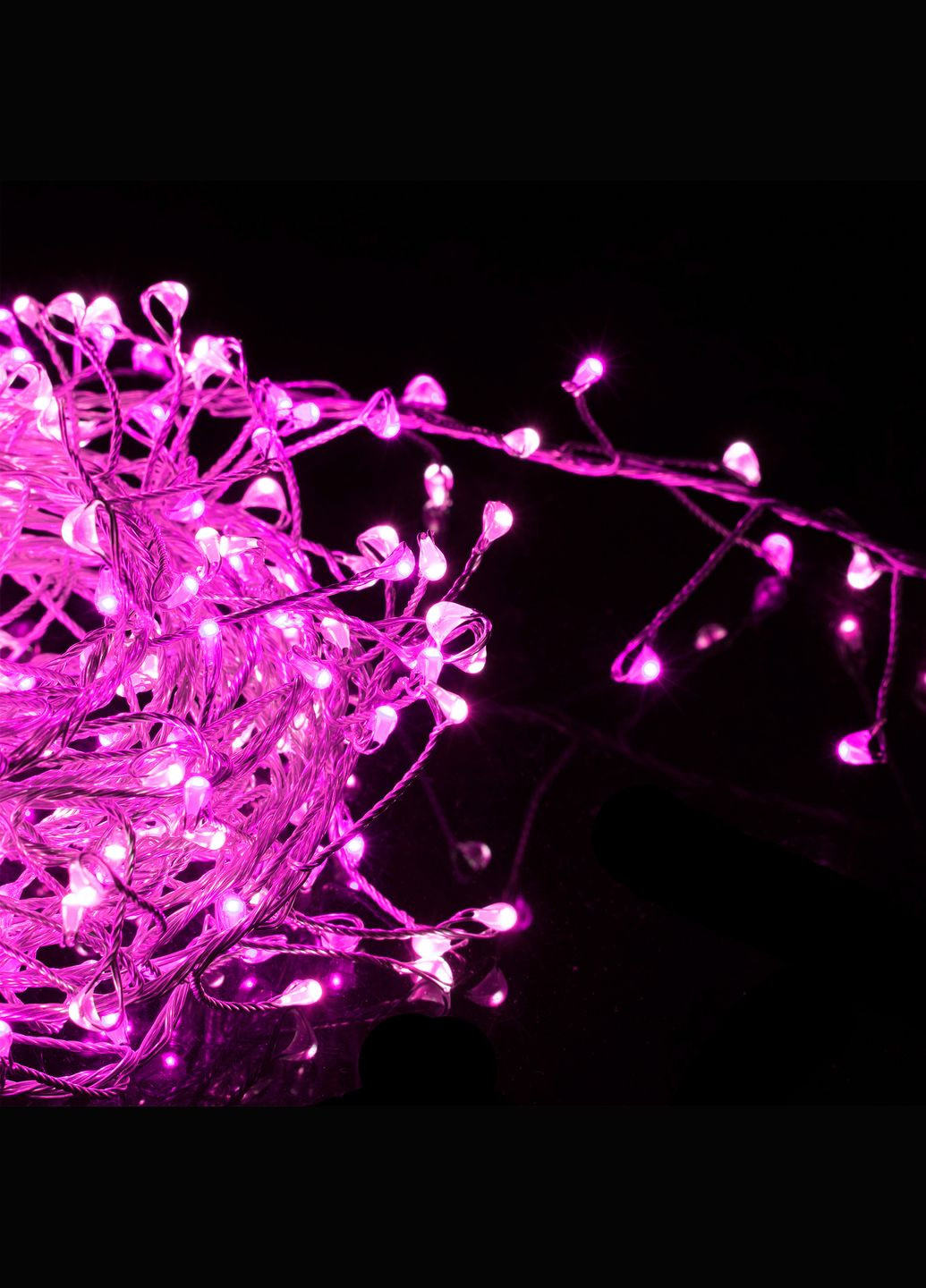 Гирлянда 3 м 300 LED Cold White/Pink Springos CL0091 (369014073)