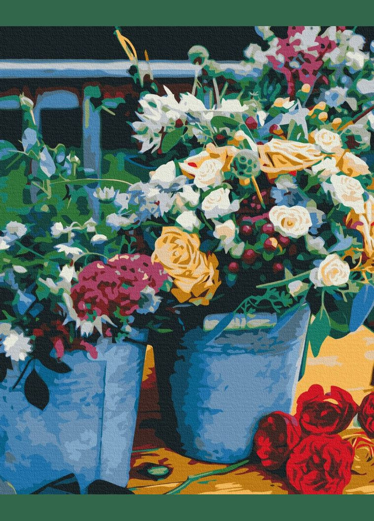 Картина за номерами на підрамнику Радість флориста Brushme (317260279)