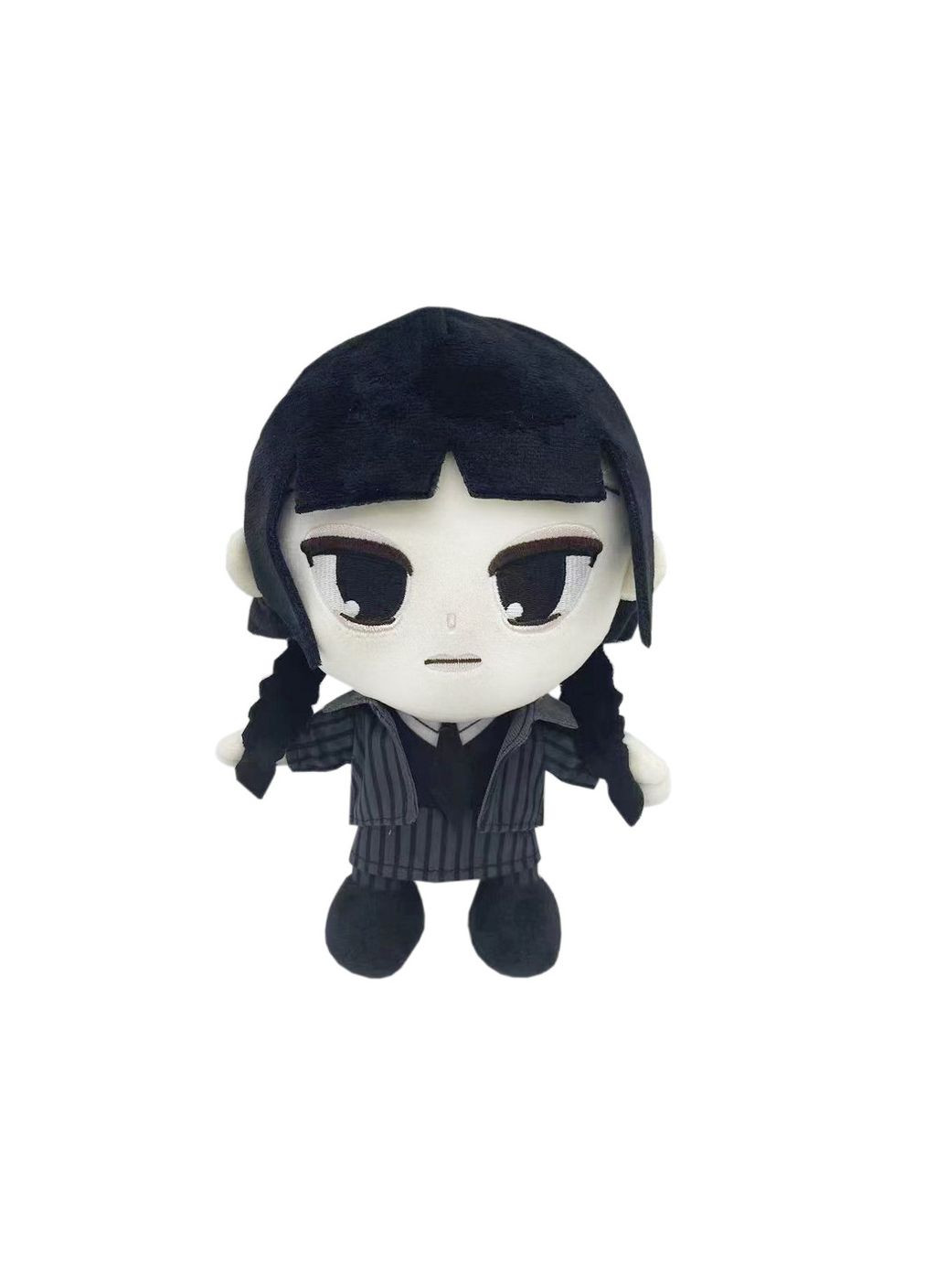 Мягкая игрушка Венсдей Аддамс 25 см Чёрная Сонечко (360544465)