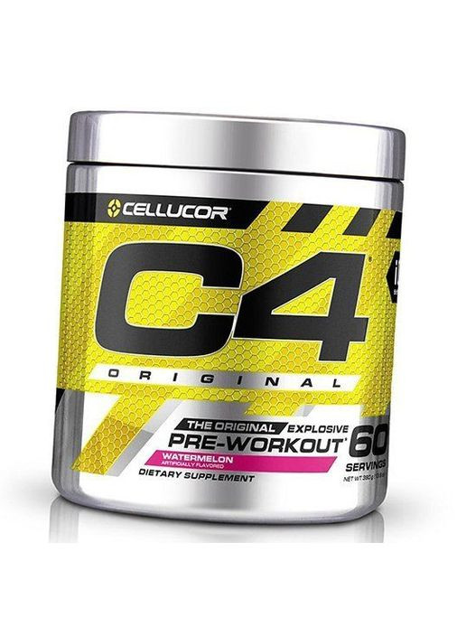 Предтреник с кофеином, C4 Original, 390г Арбуз (11136001) Cellucor (322722439)
