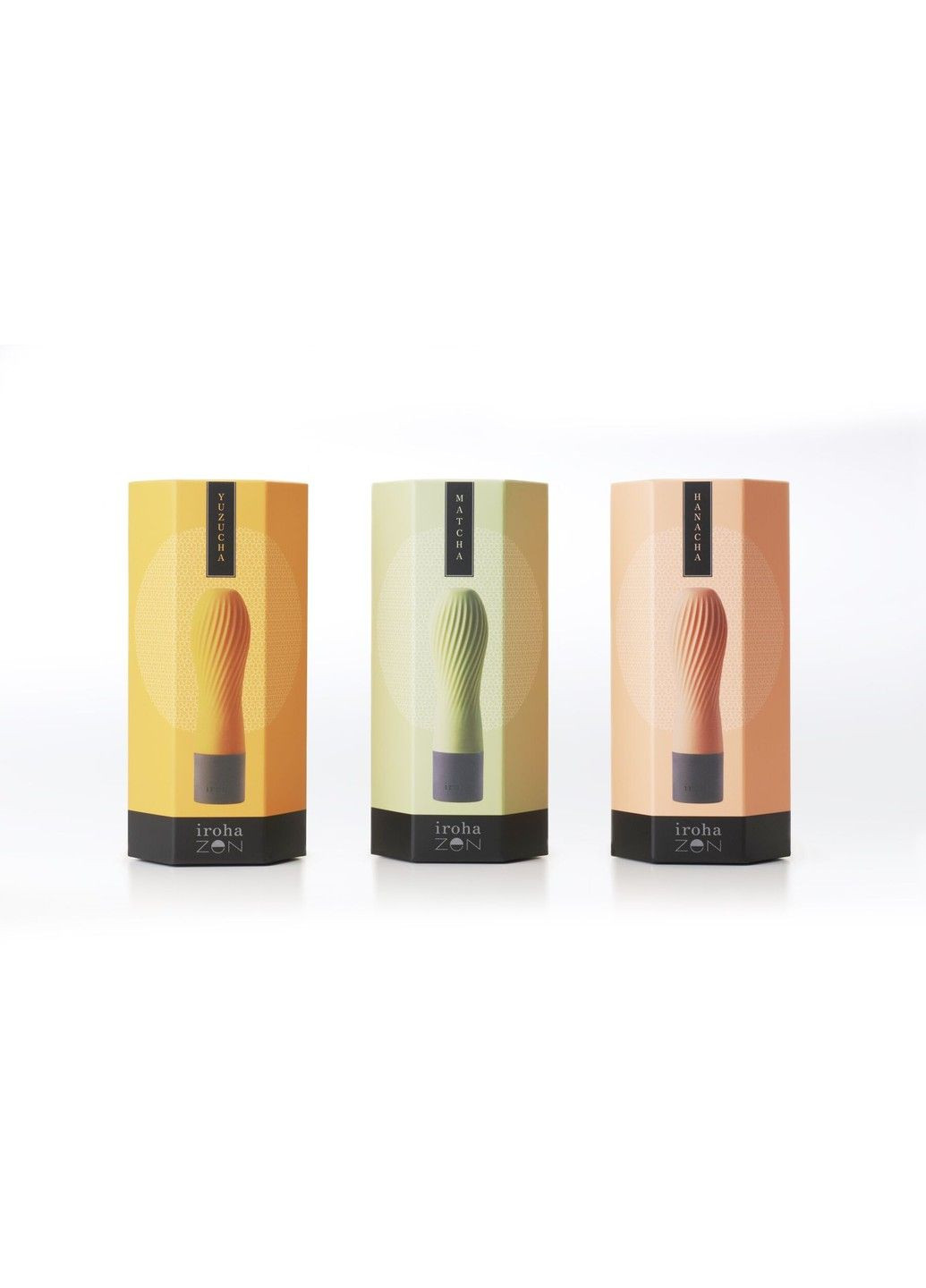 Вибратор ZEN Yuzucha с нежной ребристой поверхностью вибромассажер для чувствительной стимуляции Iroha (298349891)