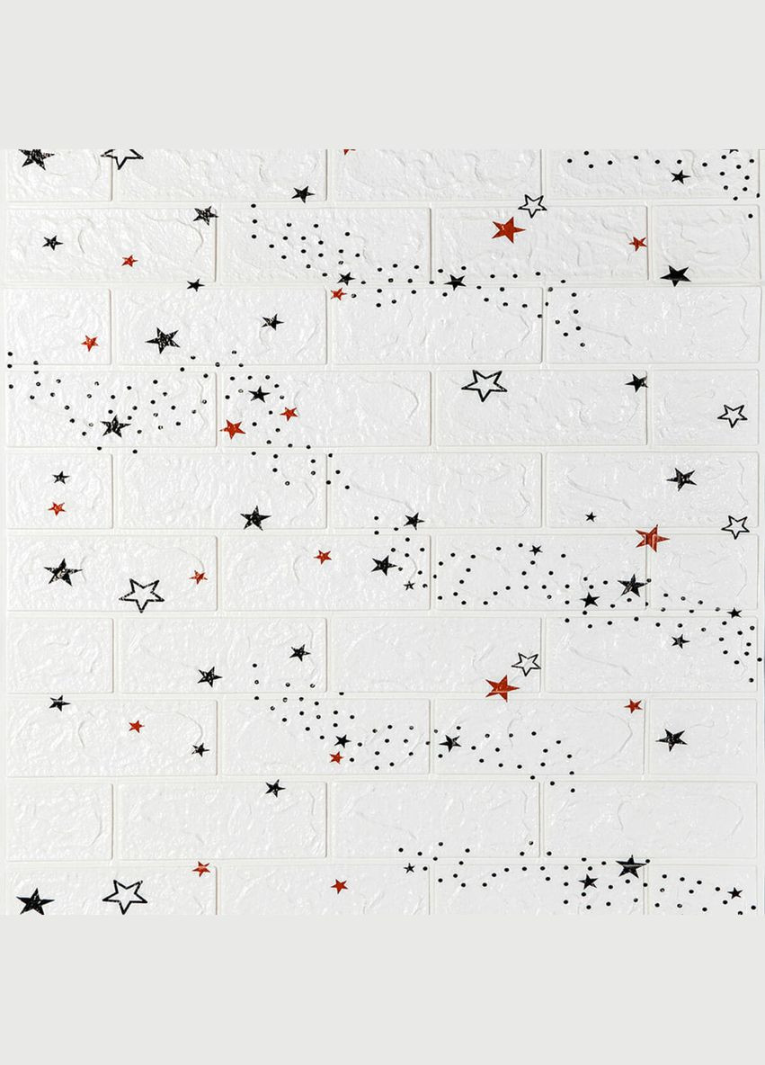 Панель стеновая в рулоне 3D 700мм*3,08м*3мм звезды (D) SW-00002265 No Brand (328579116)