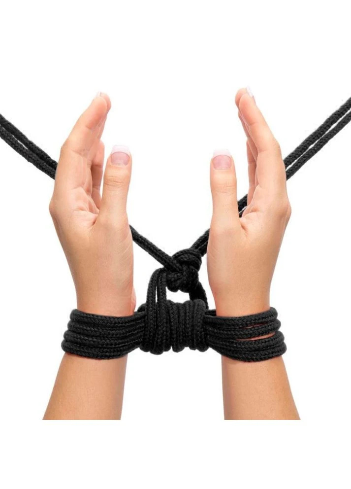 Веревка для бондажа черная "Fetish Bondage Rope 10M" Lovetoy (298936954)