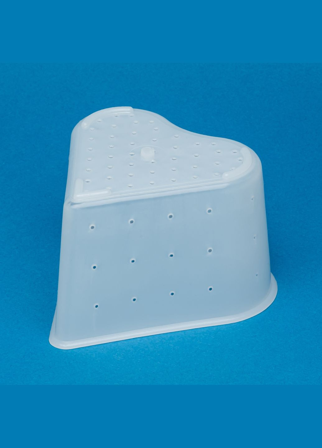 Форма для изготовления мягкого сыра типа "Камамбер" и сыров с плесенью в виде сердца 0.35 л Kitchette (297829843)