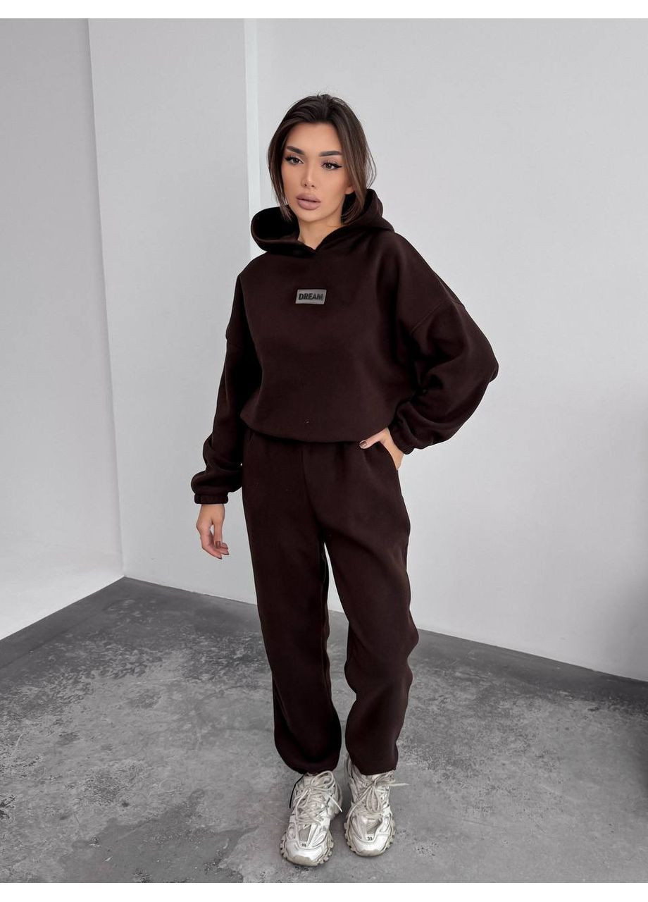 Жіночий флісовий спортивний костюм FINO Mode (370897448)