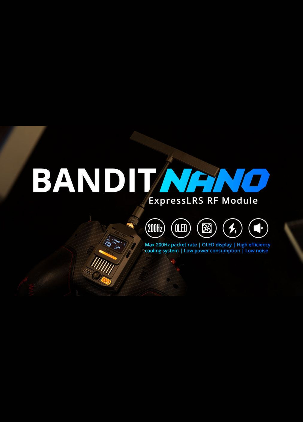 Модуль передатчика Bandit Nano ExpressLRS 915MHz RF Module радиомодуль Radiomaster (292732064)