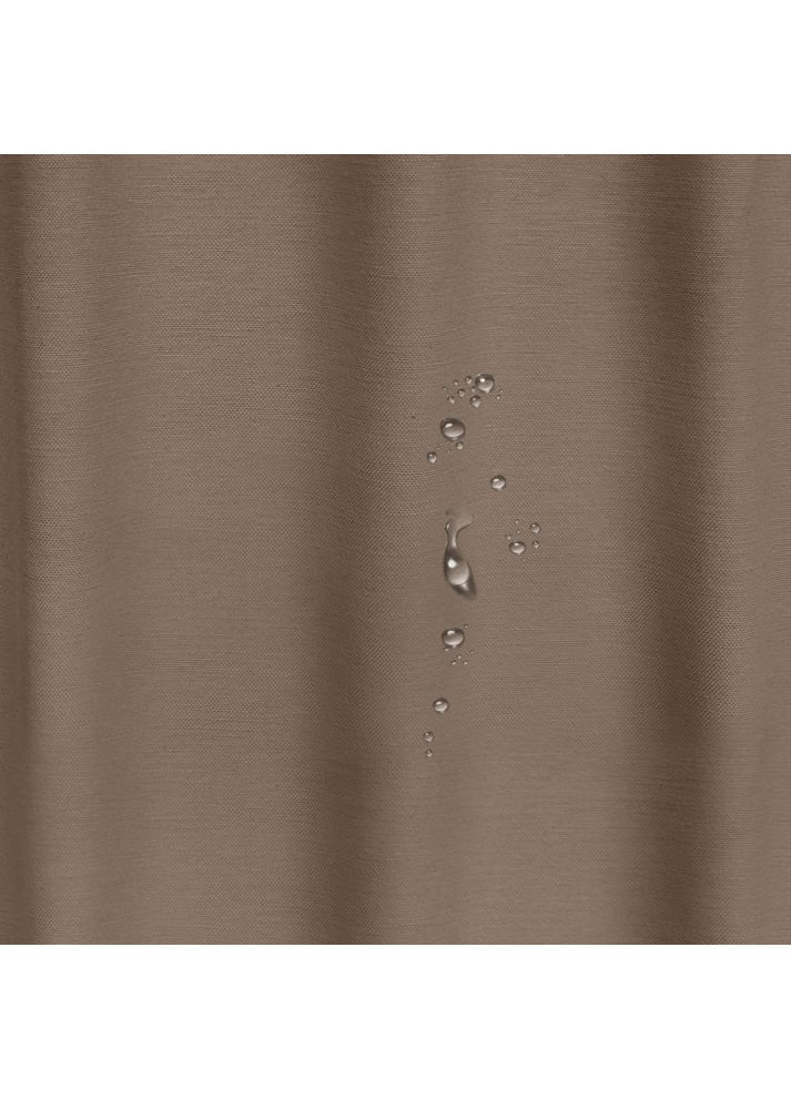 Шторка для душа и ванной ESPRESSO с кольцами 180х200 см Шоколадный Cosas (372991074)