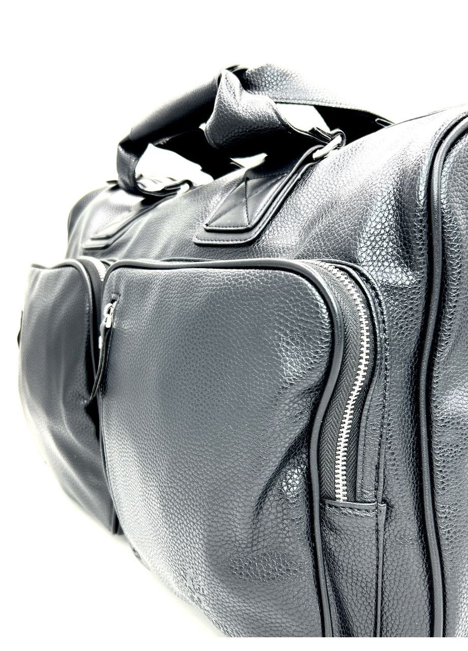 Чоловіча сумка з еко-шкіри Bradford A66270 чорна 49×32×16 No Brand (371682250)