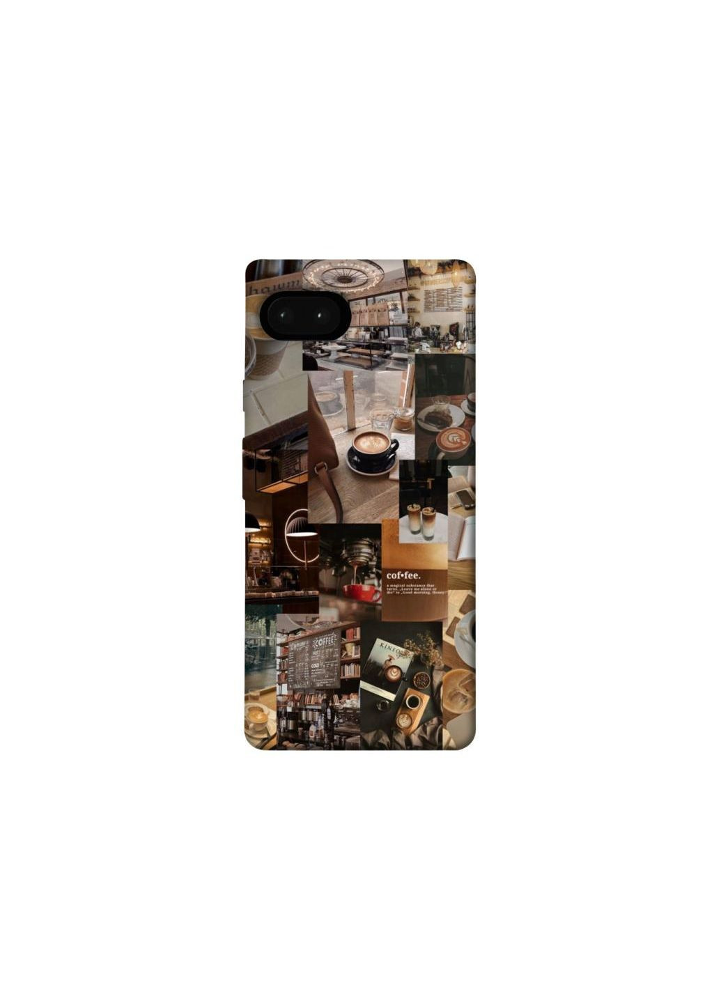 Чехол на Google Pixel 7a Coffee collage ver.2 Frontalka (355325406)