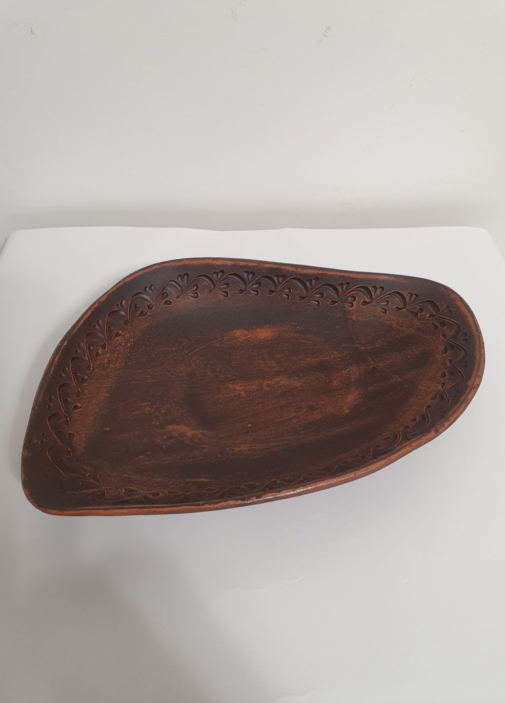 Блюдо овальное из красной глины No Brand (330028284)