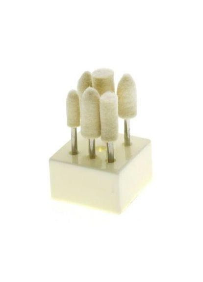 Набор мягких педикюрных насадок, 6шт. Plus-plus (352746840)