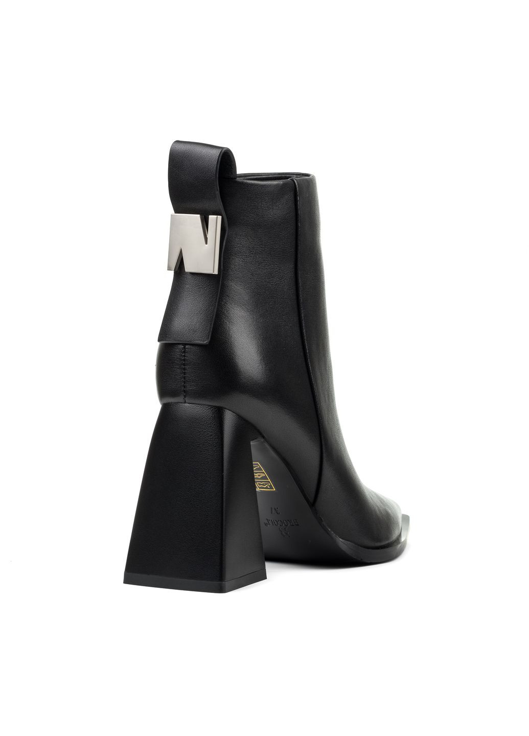 Черные ботильоны (1677б) Brocoli