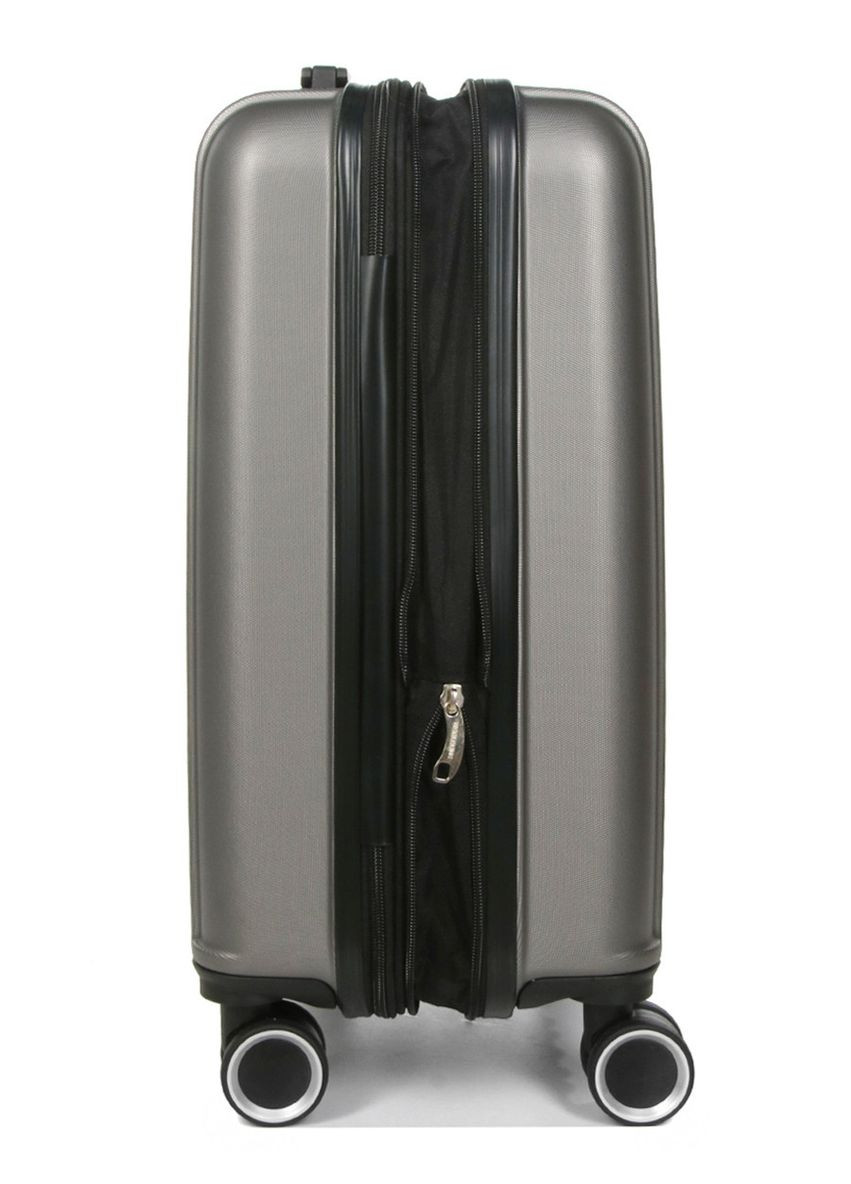 Валіза ручна поклажа S сіра 55х35х21(+5)см/38л/2.6кг/ 623 WORLDLINE (324802039)