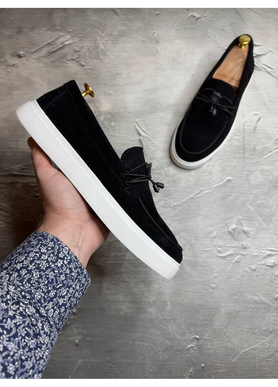 Туфлі чоловічі в спортивному стилі замшеві No Brand (395360962)