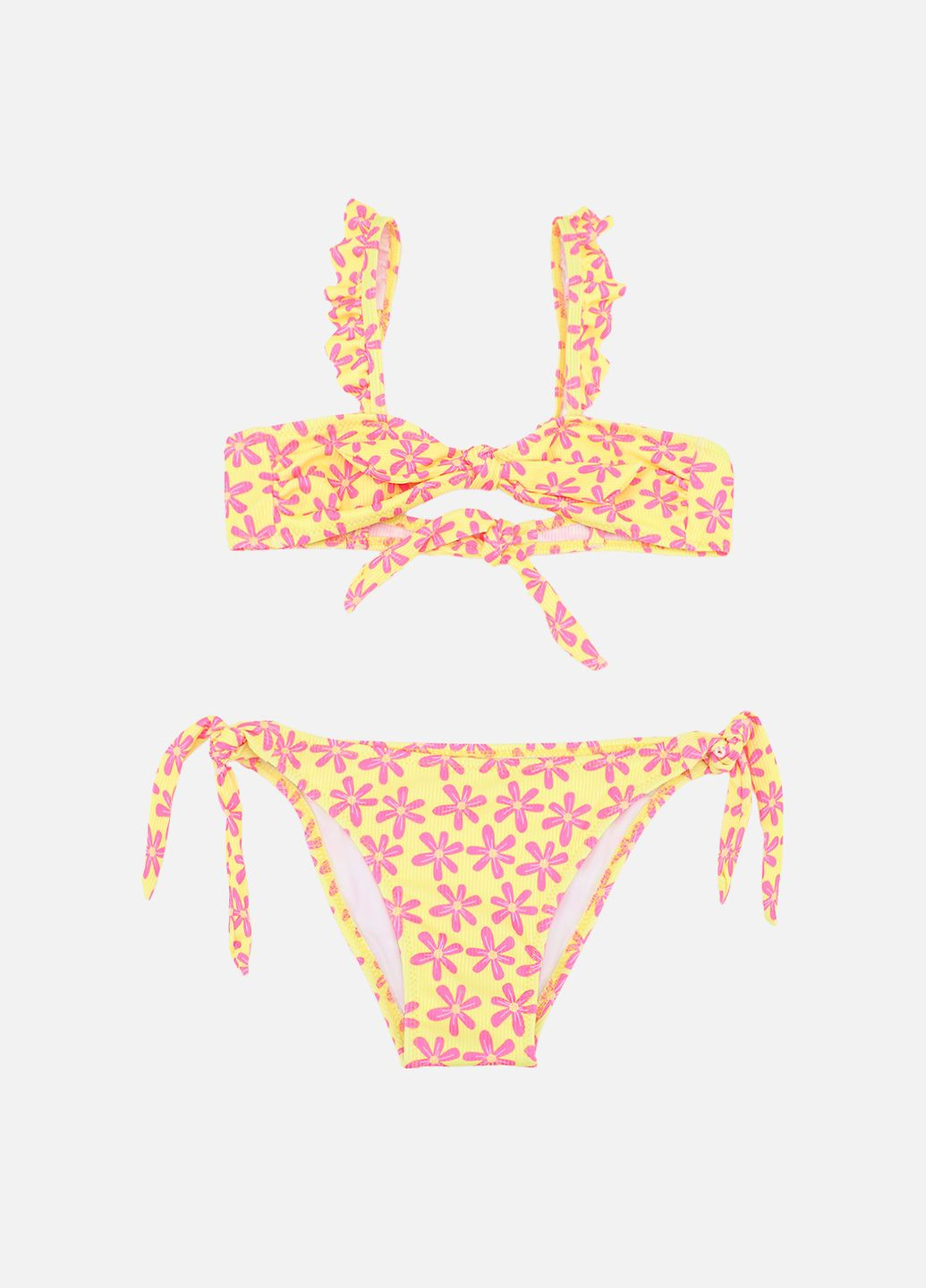 Жовтий літній купальник для дівчинки колір жовтий цб-00276608 No Brand