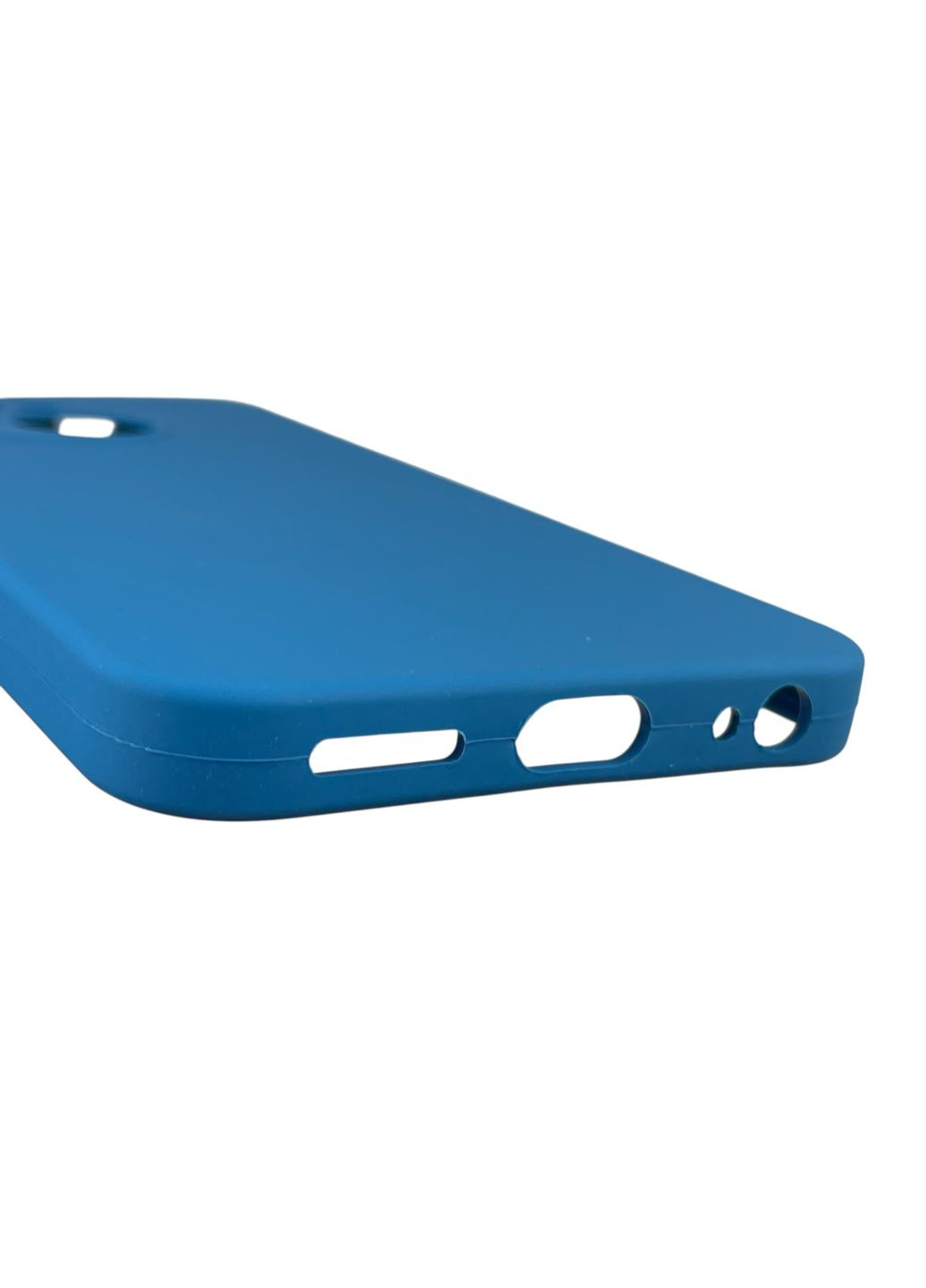 Чехол для Spark Go 1 (KL4) силиконовый с микрофиброй нескользящий на техно спарк го 1 синий Tecno (366385996)