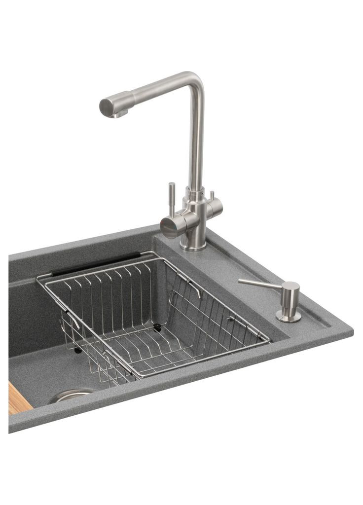 Мийка кухонна Optimal Estella grafito (m453641) GRANADO Optimal Estella grafito (+ змішувач Badalona LUX i (372962207)