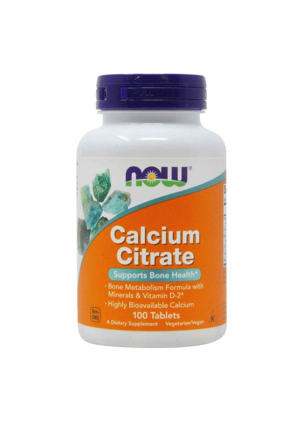 Вітаміни та мінерали Calcium Citrate Tablets, 100 таблеток Now (293418594)
