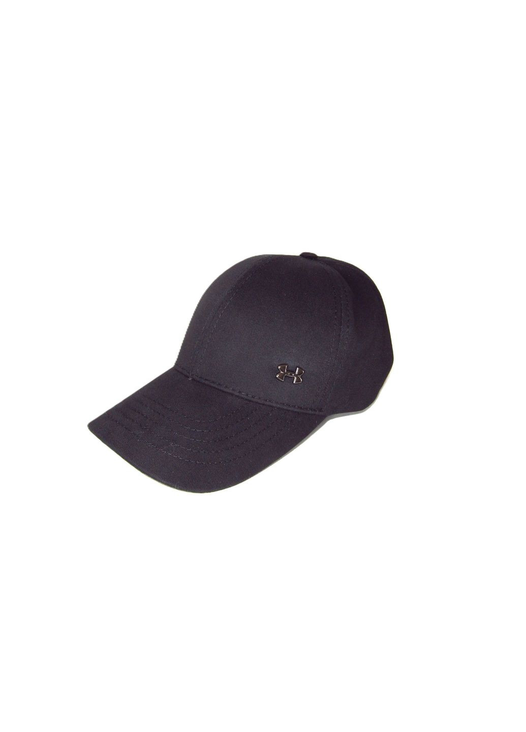 Кепка бейсболка коттонова чорна залізне лого 71021 No Brand кепка бейсболка (328908413)