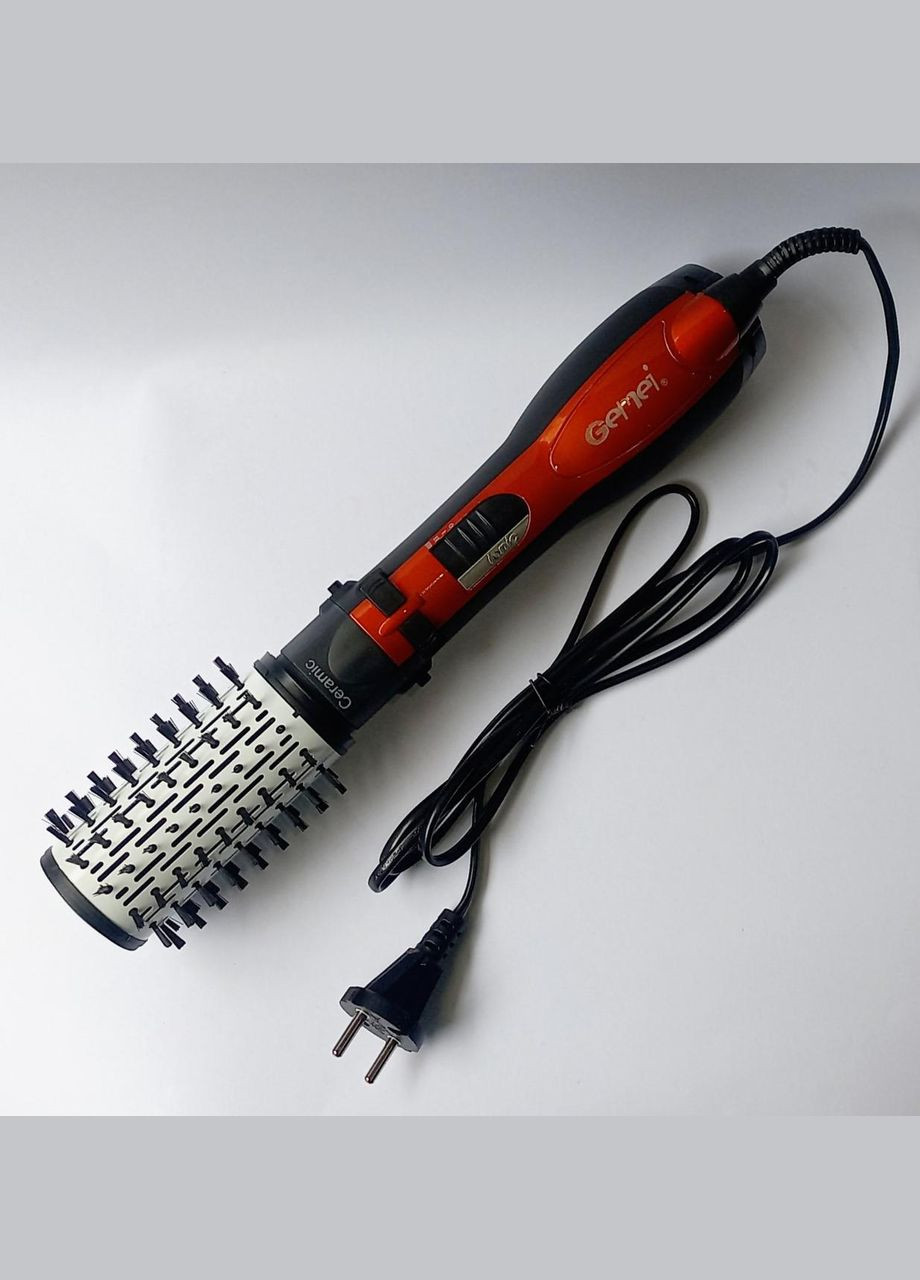 Фенщетка стайлер с насадками GM-4828 с вращающейся насадкой. Gemei (299842300)