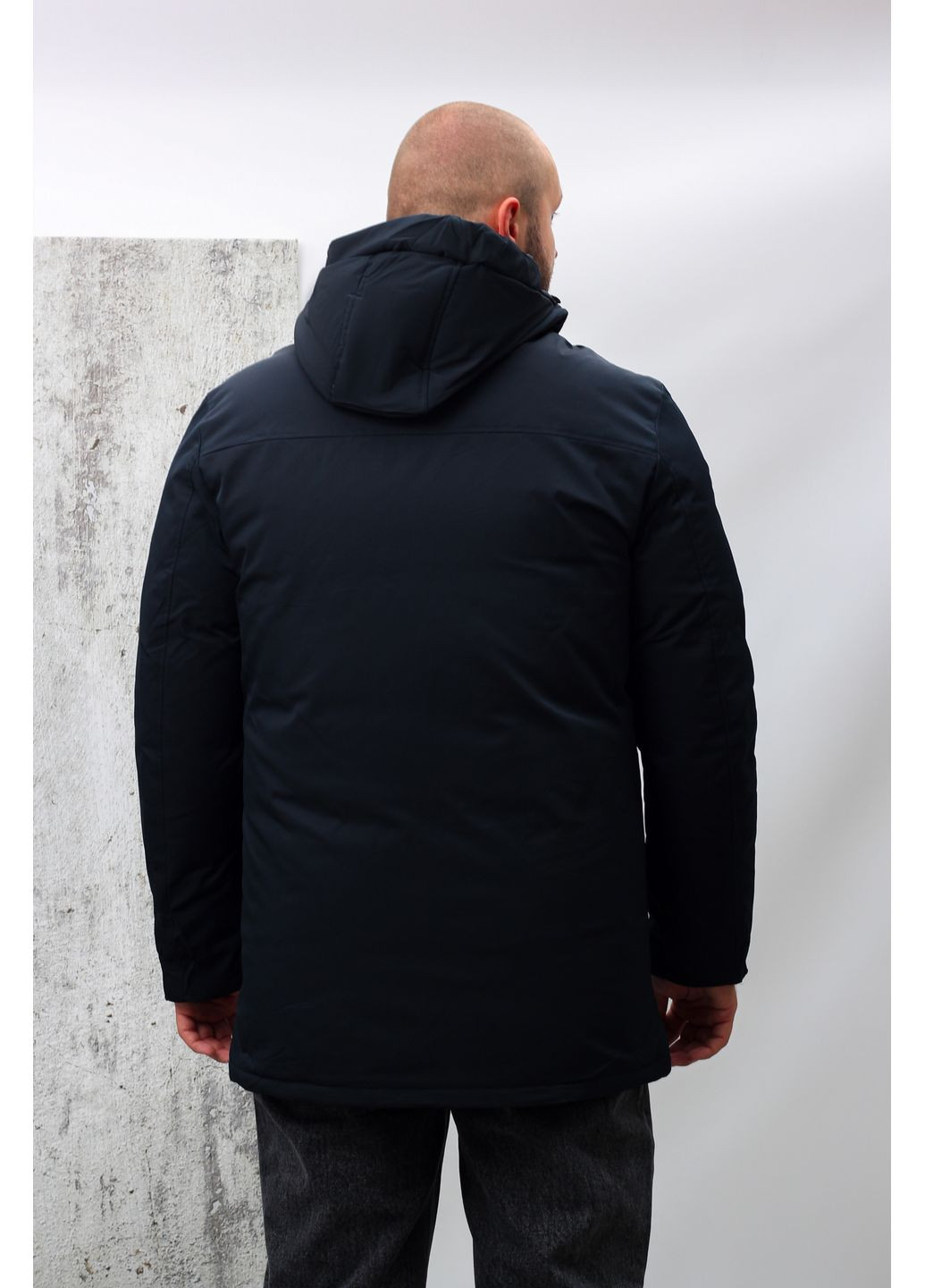 Синя зимня куртка чоловіча ate865 синя зимова 346495 Power