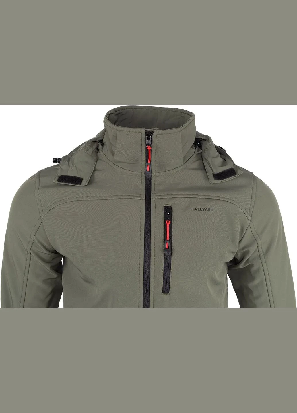 Оливкова демісезонна куртка hallyard aksel olive No Brand