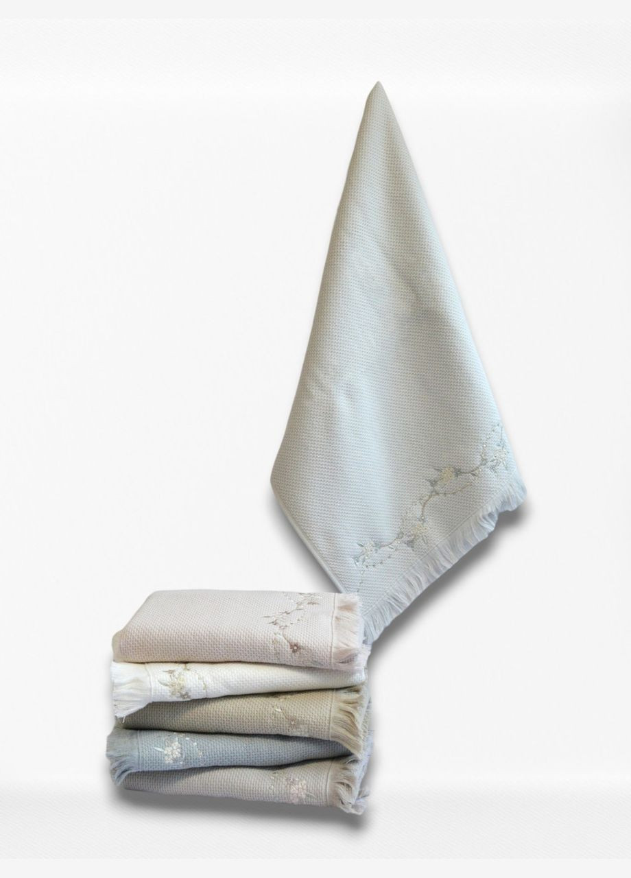 Набір рушників з вишивкою 50 х 90 см Bernini Flowers Pupilla (324800040)