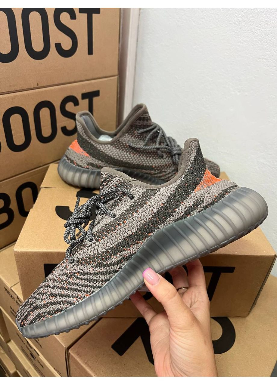 КРОСІВКИ ЖІНОЧІ ADIDAS YEEZY 350 V2 DARK BELUGA АДІДАС ІЗІ БУСТ No Brand комбіновані демісезони (368869299)