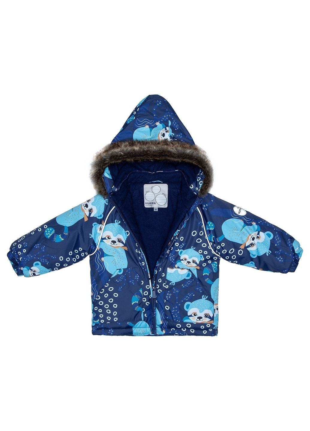 Темно-синяя комплект avery, р.74, темно-синий () Huppa 41780030-93486-074