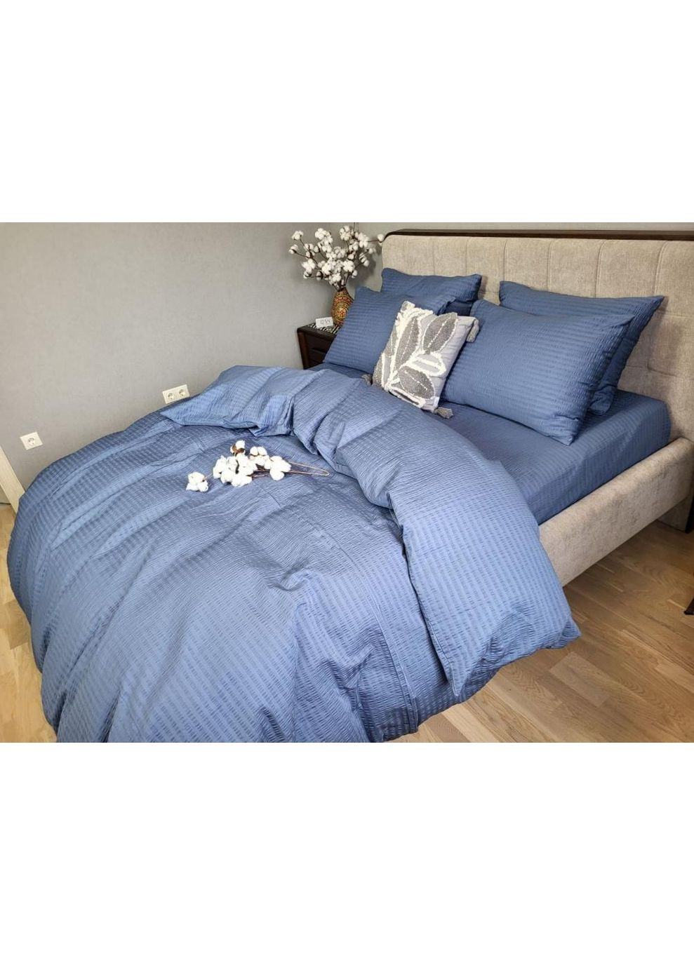 Постельное белье, сатин GOFRE PREMIUM Семейный размер, наволочки 70/70 No Brand (363192055)