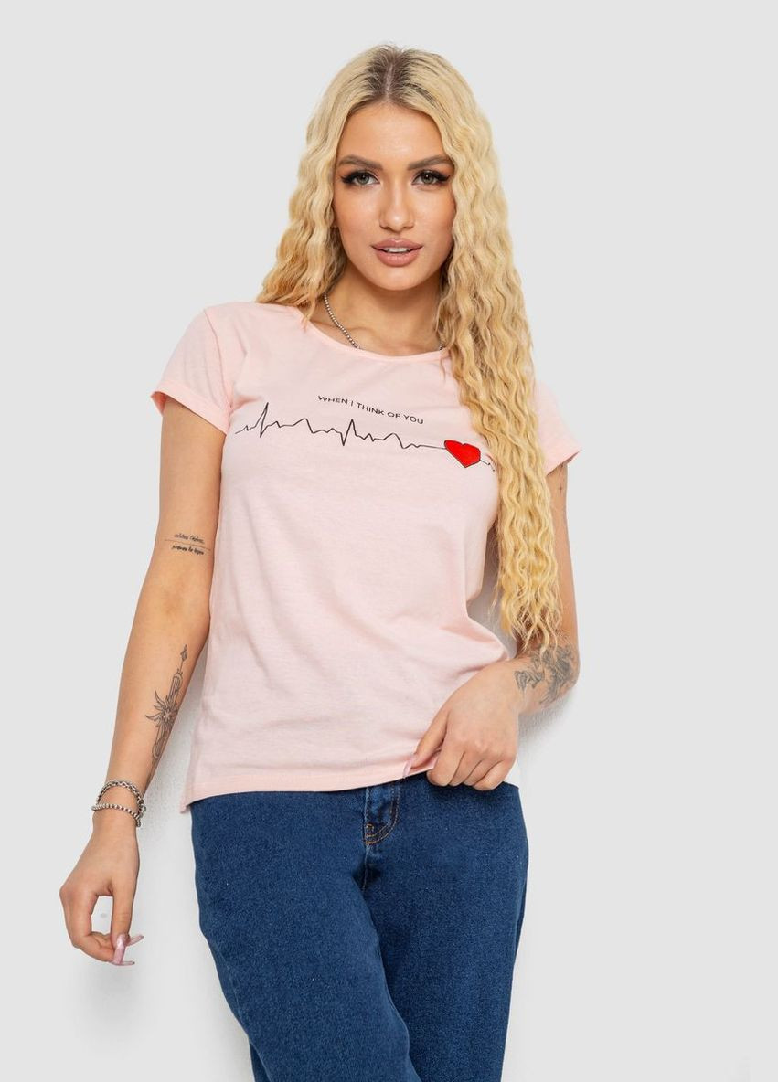 Футболка женская с принтом Ager 244R2211 - (325220520)