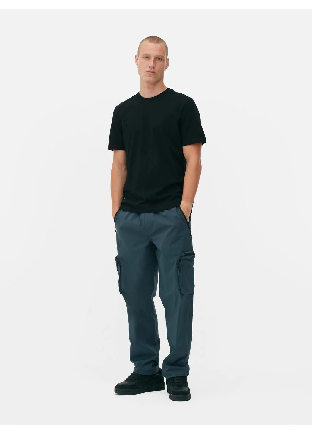 Черная футболка basic,черный, Primark