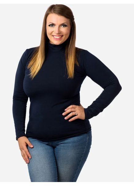 Теплая Водолазка женский гольф на флисе 13 цветов размер 48 50 52 No Brand (370389584)