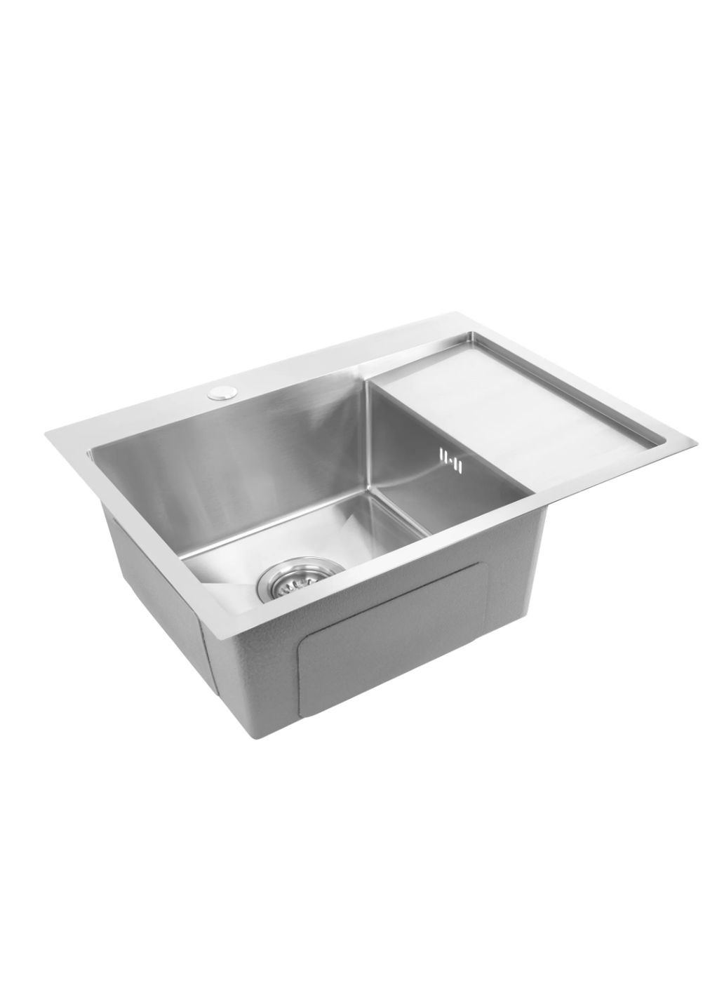 Сталева кухонна мийка FIN NICKEL BRUSHED Rea (388151674)