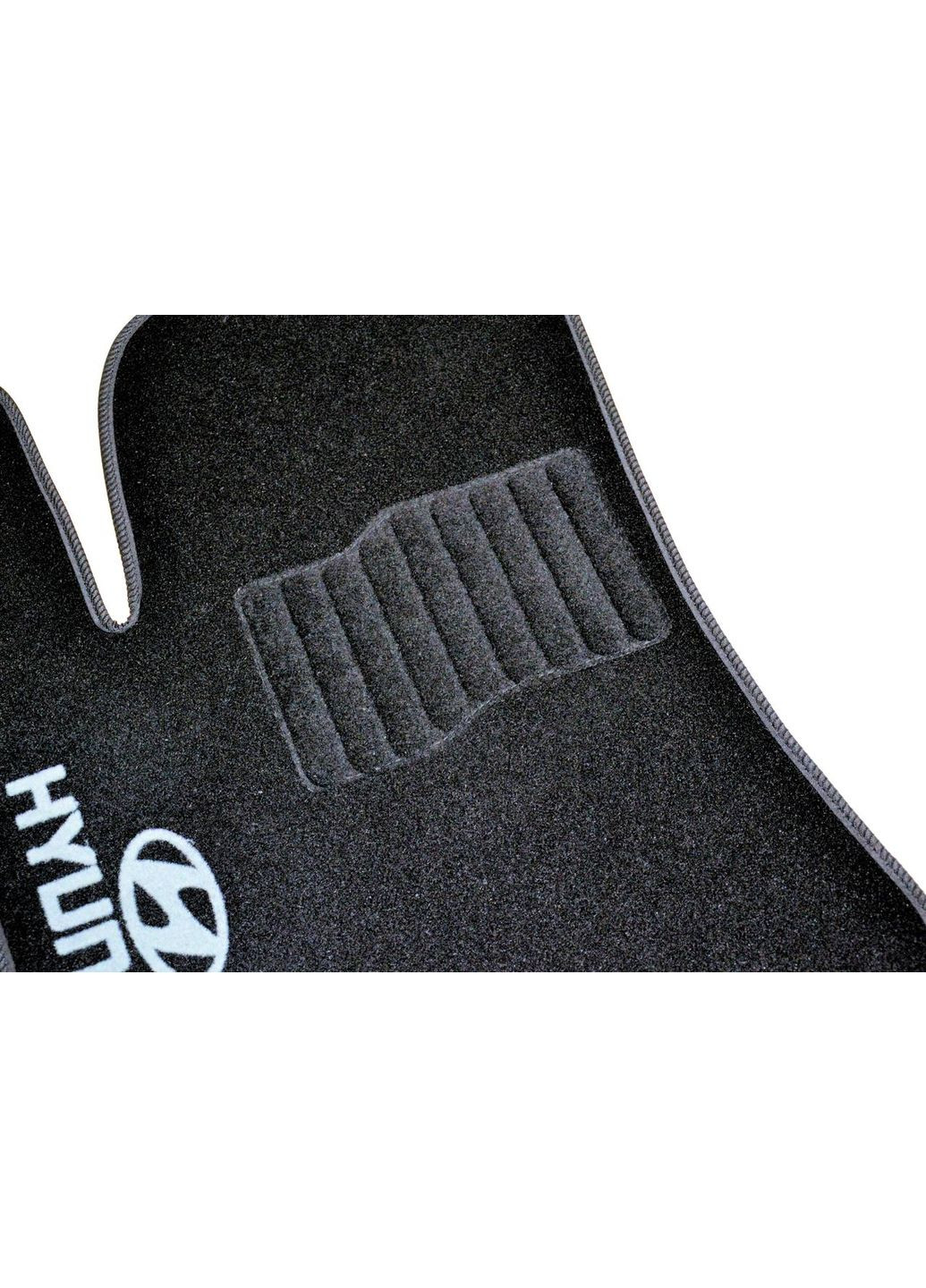 Ворсовые коврики в салон для Hyundai (2006-2011)/Хюндай Элантра /Чёрные, кт 5шт Beltex Elantra (360618649)